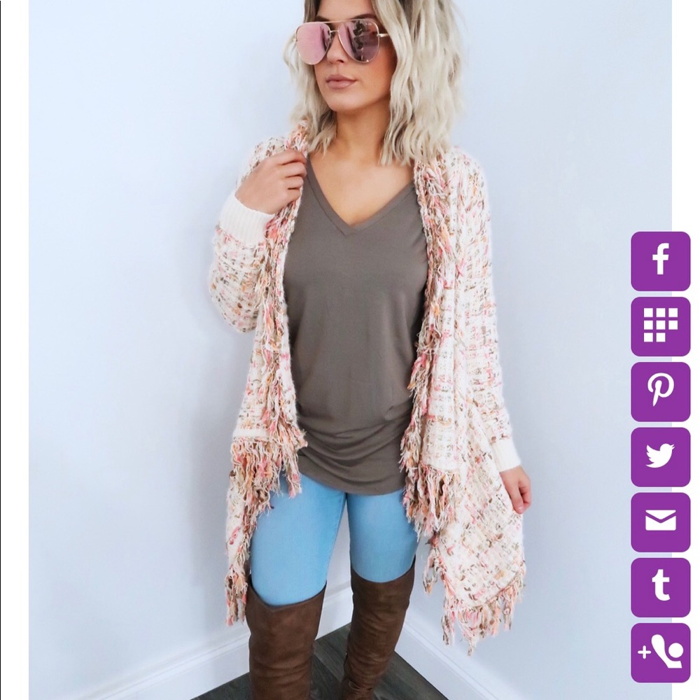 In My Feelings Cardigan - Multi